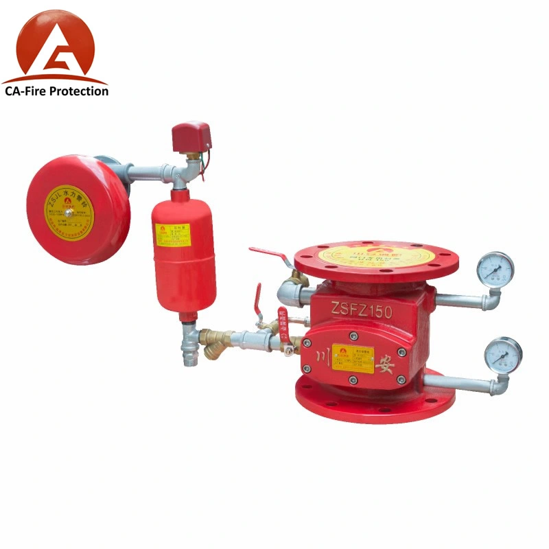 Ca Quality Assurance Zsfg 100 Red Fire Deluge Alarm Valve Wet Alarm Valve