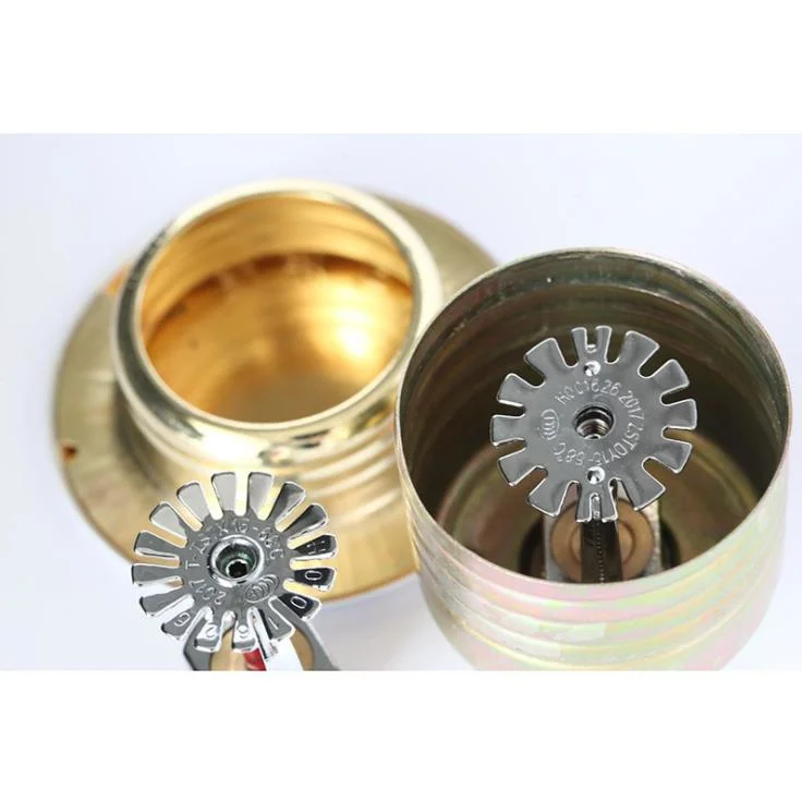 68 Degree Residential Brass Concealed Fire Sprinkler for Fire Fighting System